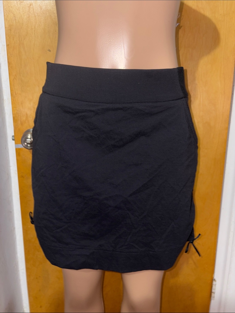 Columbia Black Knit Skirt